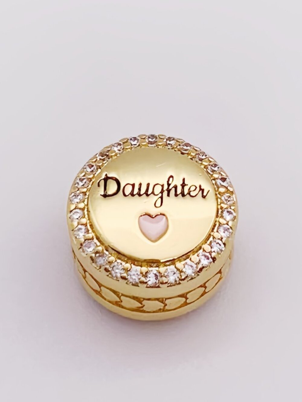 Pandora Engravable Granddaughter Charm Gold-Plated